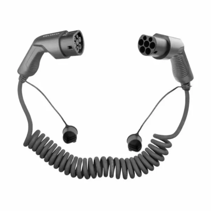 Typ 2 laddkabel med 3-fas kapacitet och 16A styrka